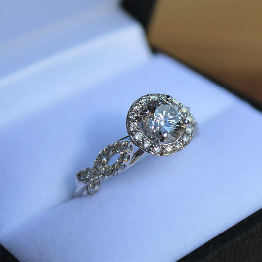 Engagement Ring Spotlight: Infinity Engagement Ring
