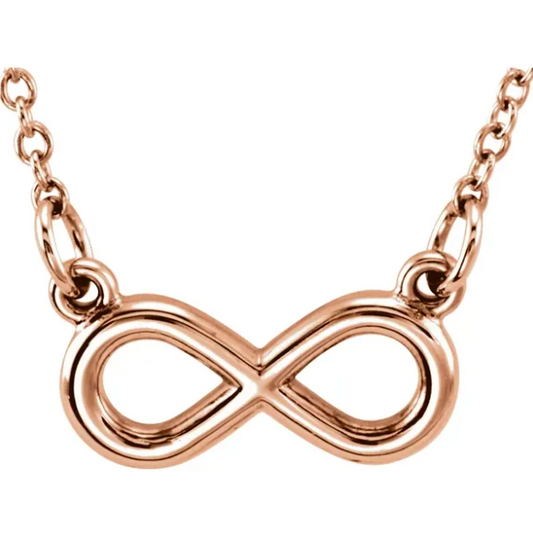 Tulip Mini Infinity Necklace