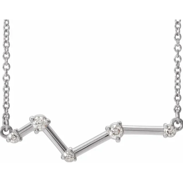 Aster Diamond Constellation Necklace