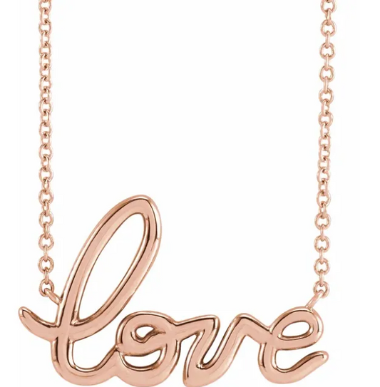 Rose Love Necklace