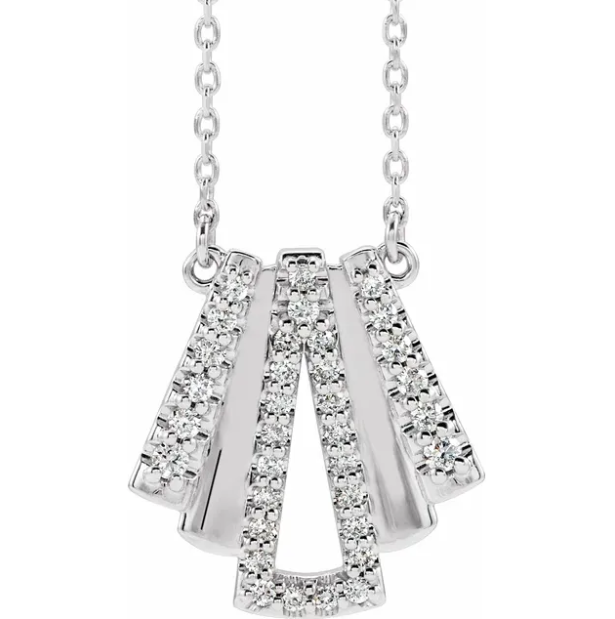 Iris Diamond Necklace