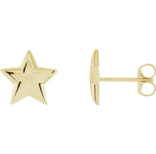 Aster Star Stud Earrings