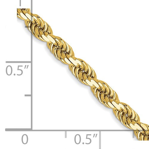 3.50 mm Diamond-Cut Rope Chain