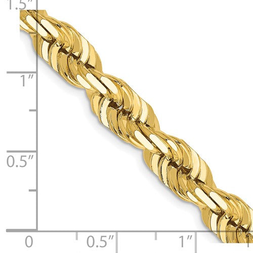 7.00 mm Diamond-Cut Rope Chain