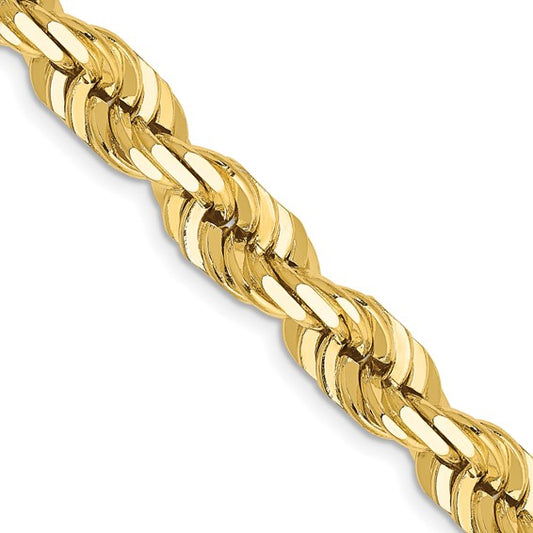 7.00 mm Diamond-Cut Rope Chain