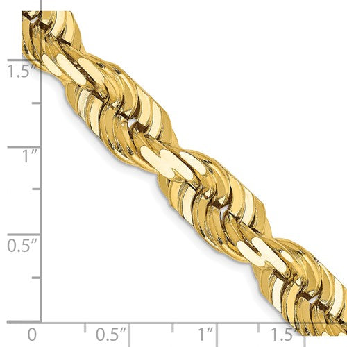 10.00 mm Diamond-Cut Rope Chain