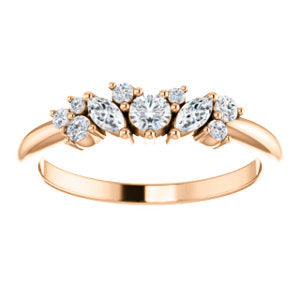 Wildflower Diamond Multishape Ring