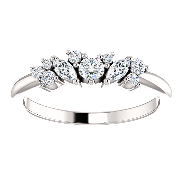 Wildflower Diamond Multishape Ring