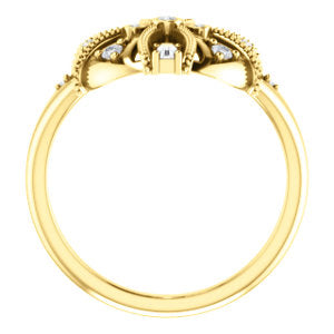 Iris Vintage Inspired Diamond Ring