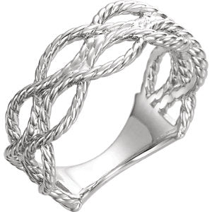 Woven Rope Ring