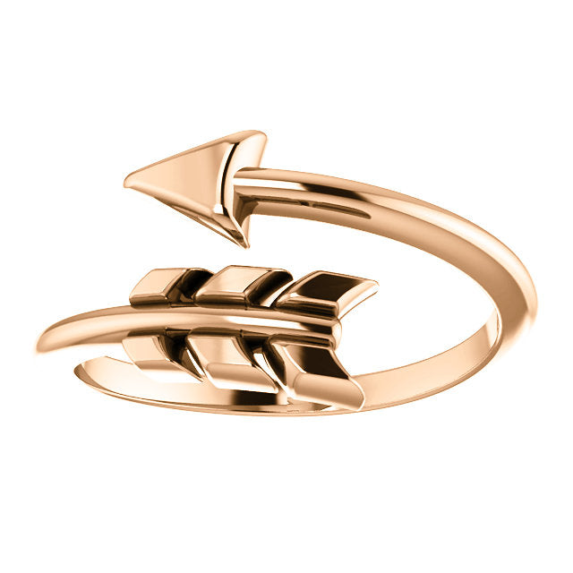 Peony Cupid's Arrow Ring