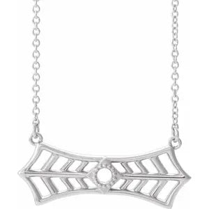 Dahlia Small Geometric Bar Necklace