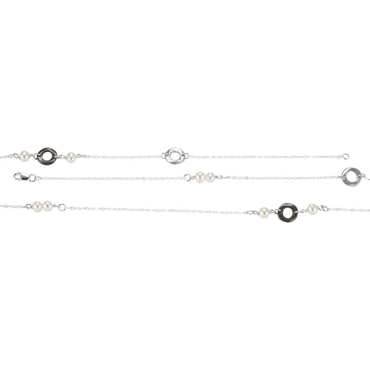 Freshwater Pearl Station Necklace