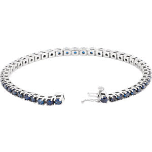 Orchid Sapphire Line Bracelet