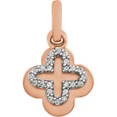 Clover Diamond Pendant