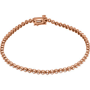 Poppy Diamond Line Bracelet