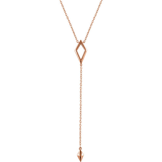 Dahlia Lariat Necklace