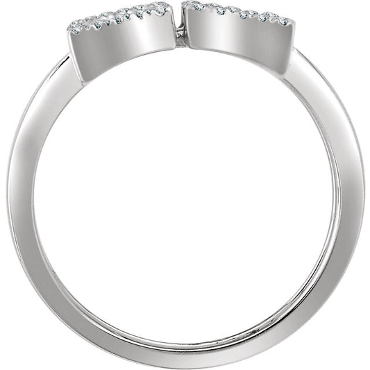 Dahlia Diamond Double Rectangle Ring