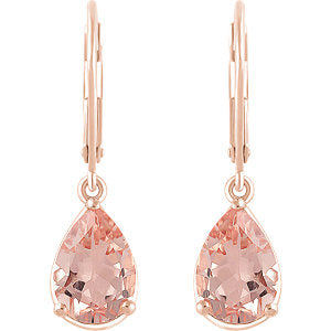 Bradford Morganite Dangle Earrings