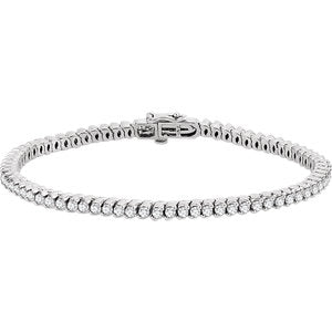 Orchid 2.75 CTW Diamond Line Bracelet