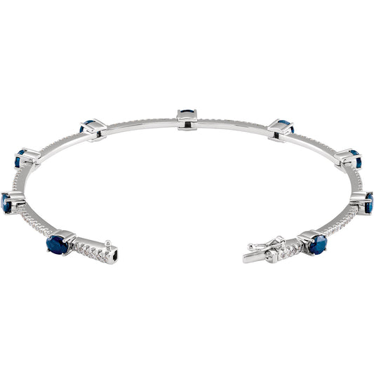 Sapphire & Diamond Bracelet