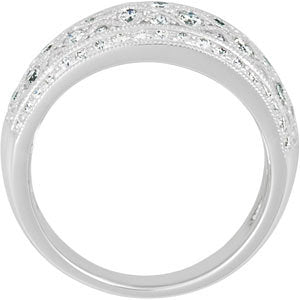 Orchid Diamond Band