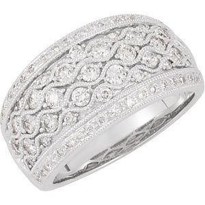 Orchid Diamond Band