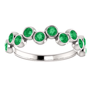 Poppy Emerald Band