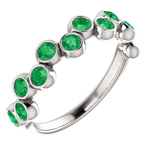 Poppy Emerald Band