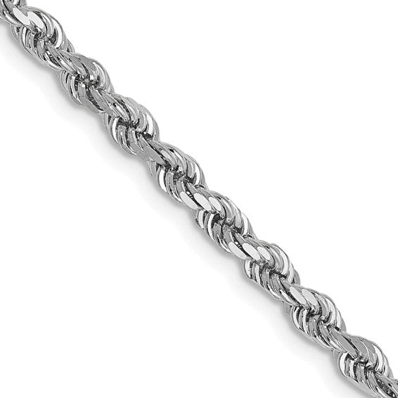 2.75 mm Diamond-Cut Rope Chain