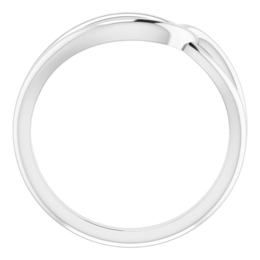 Rose Interlocking Circle Ring