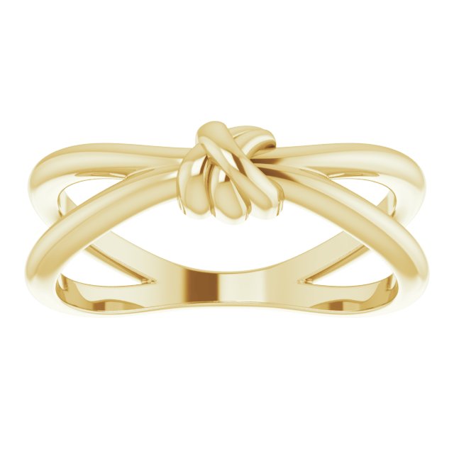 Rose Love Knot Ring