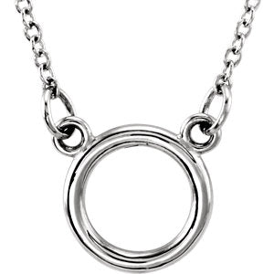 Craspedia Mini Circle Necklace