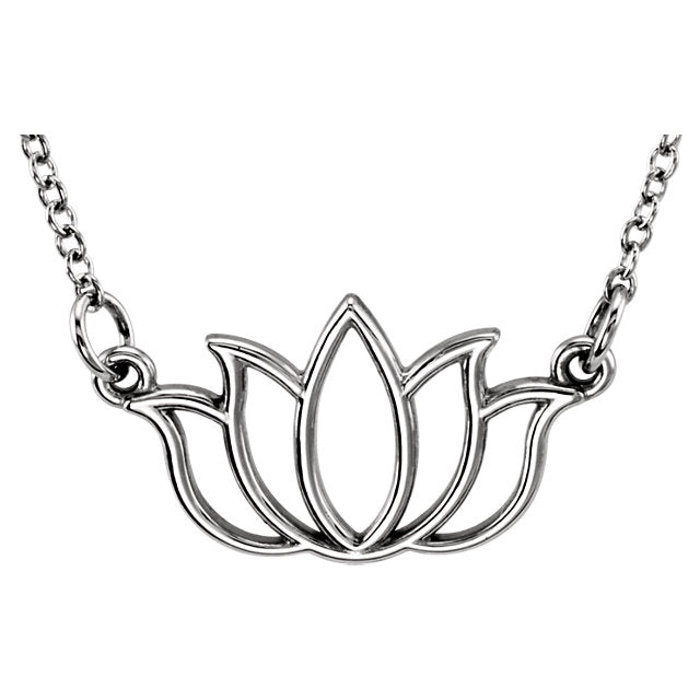 Lotus Mini Flower Necklace