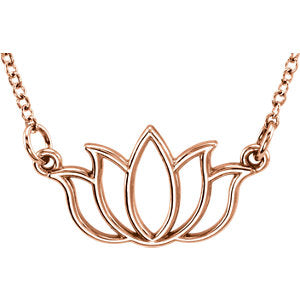 Lotus Mini Flower Necklace