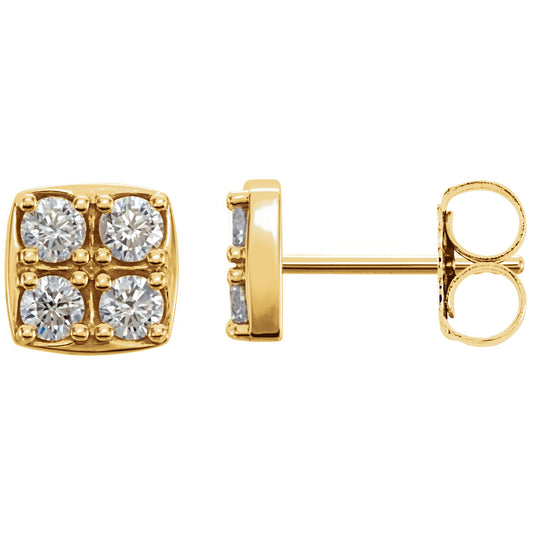 Diamond Stud Earrings