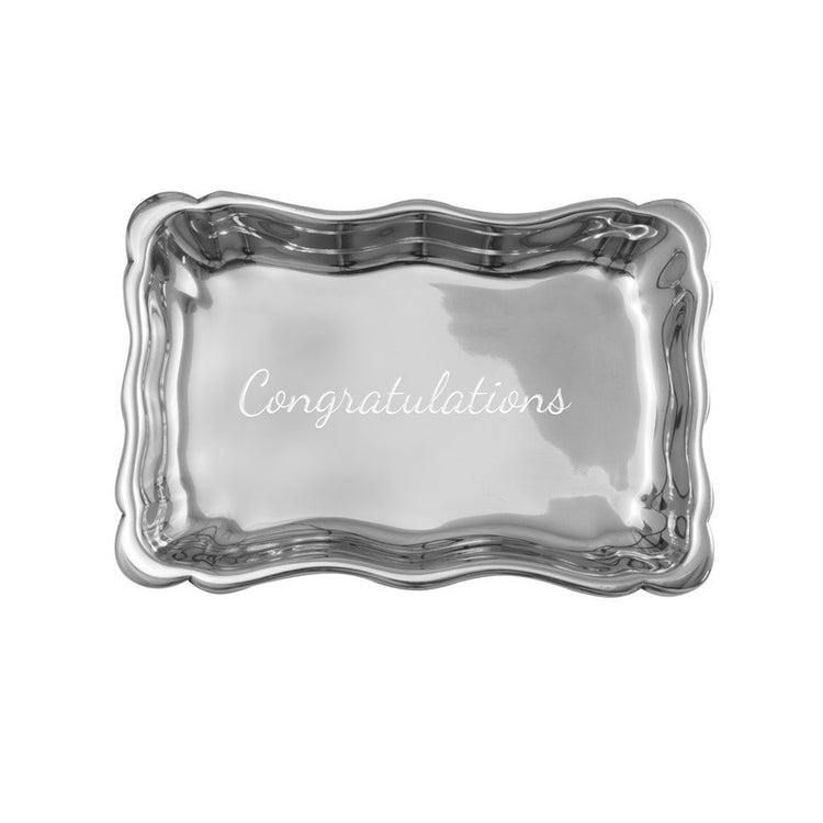 Congratulations Chippendale Trinket Tray