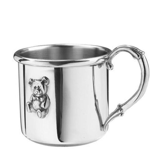 Easton Bear Pewter Baby Cup
