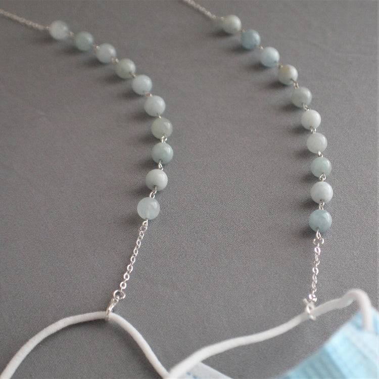 Aquamarine Mask Lanyard