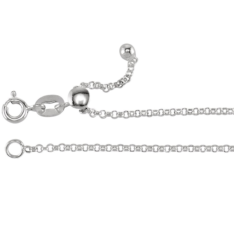 1.50mm Adjustable Rolo Chain