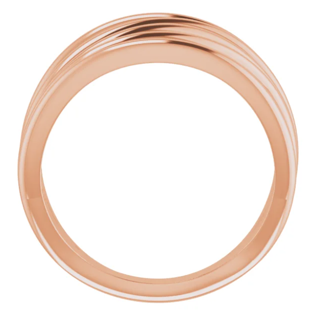 Ivy Wide Criss-Cross Ring