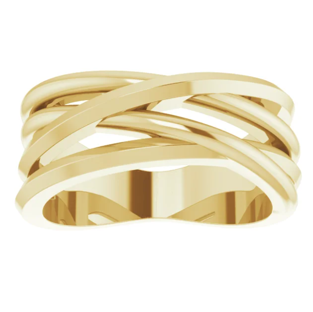 Ivy Criss-Cross Ring