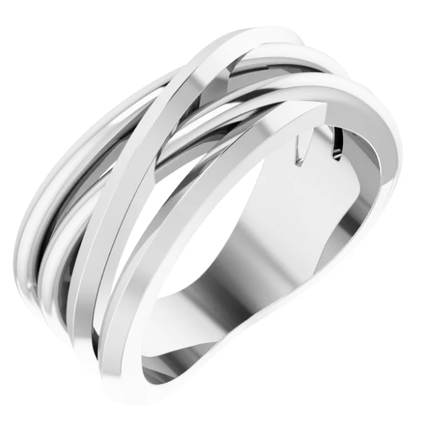 Ivy Criss-Cross Ring