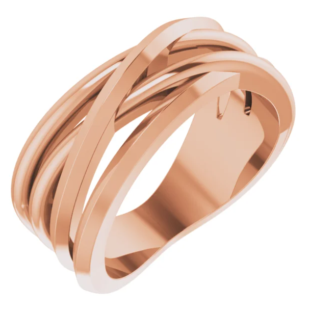 Ivy Criss-Cross Ring