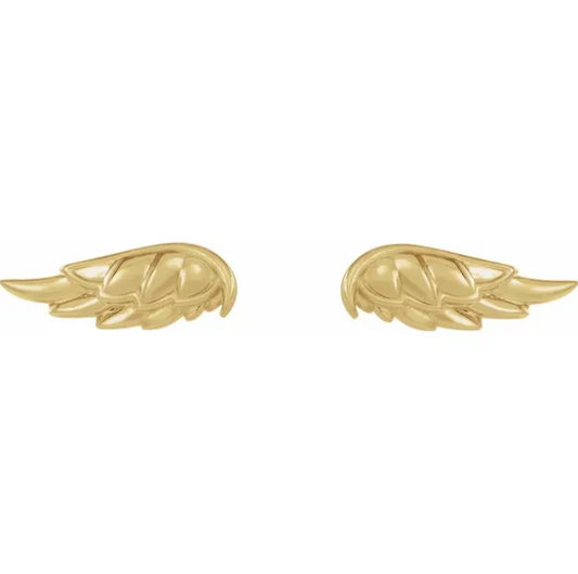 Daffodil Angel Wing Earrings