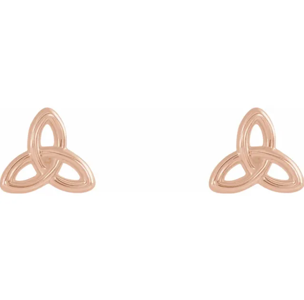 Clover Celtic Trinity Earrings