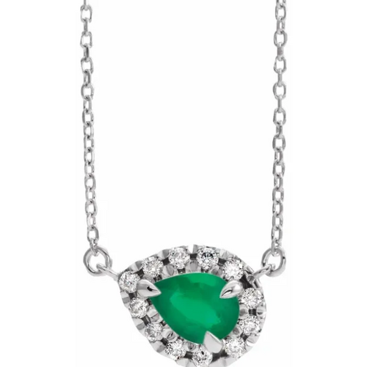 Bradford Emerald & Diamond Necklace