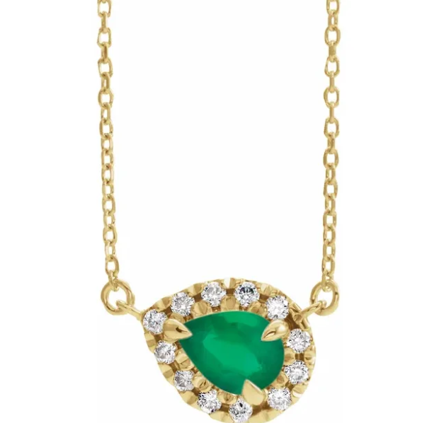 Bradford Emerald & Diamond Necklace