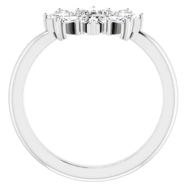 Aster Diamond Starburst Ring