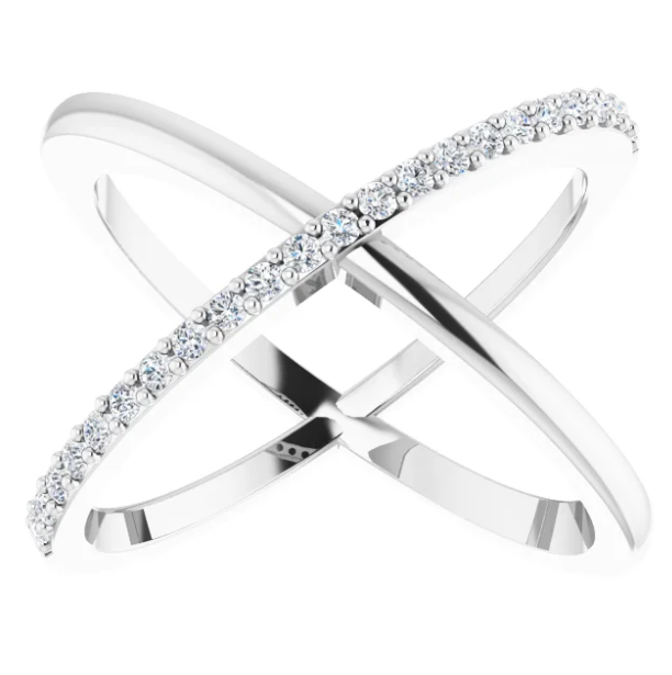 Ivy Wide Diamond Ring